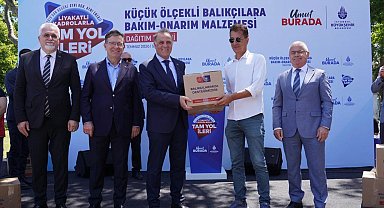 İstanbul Büyükşehir'den küçük ölçekli balıkçılara malzeme desteği