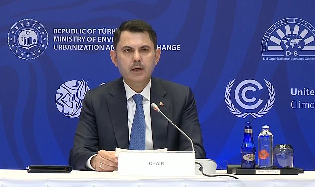 İstanbul D-8 Çevre Bakanları deklarasyonu oy birliği ile kabul edildi