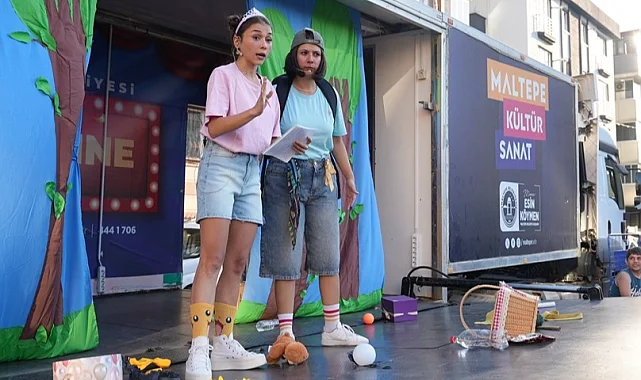 İstanbul Maltepe'de çocuklar "Çöp ve Hazine" ile hem eğlendi hem öğrendi