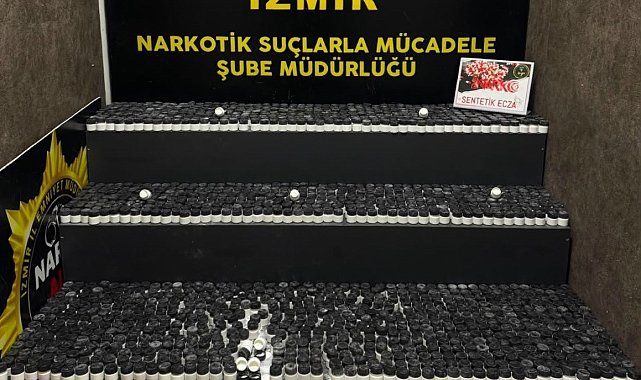 İzmir'de 29 kilo uyuşturucu hammaddesi ele geçirildi