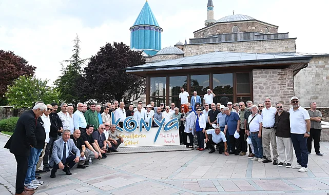 İzmirli STK başkanları ve gazeteciler Konya'ya hayran kaldı