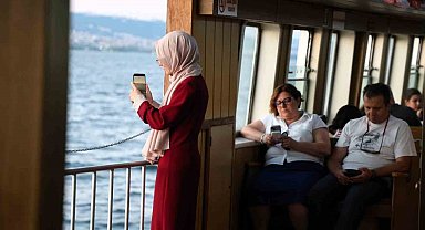 İzmit Körfezi'nde vapur keyfi