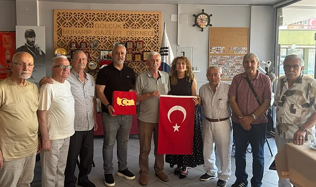 İzmit'te yerel yönetimden Türkiye Muharip Gaziler Derneği'ne ziyaret