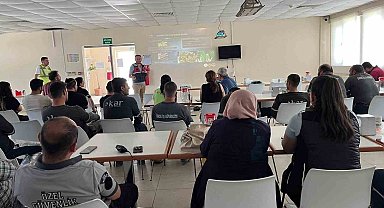 Jandarmadan uyuşturucuyla mücadele eğitimi