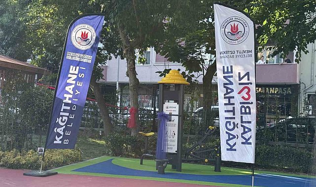 Kağıthane'de yenilenen Muammer Aksoy Parkı'nın açılışı yapıldı