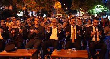 Kahta'da 15 Temmuz Demokrasi Ve Milli Birlik Günü anma programı düzenlendi