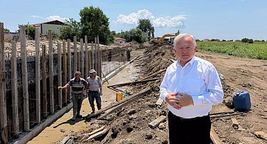 Kanal İpsala projesinde çalışmalar sürüyor