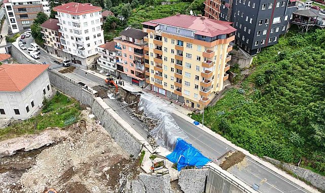 Karadeniz'de istinat duvarı riski büyüyor