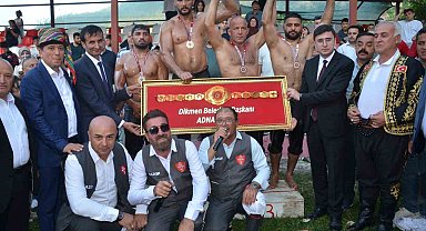 Karadeniz'in Kırkpınarı'nda altın kemer Mustafa Taş'ın