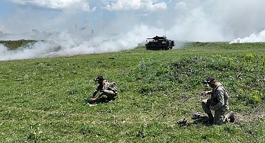 Kars'ta Mehmetçikten güç gösterisi: 14'üncü Mekanize Piyade Tugayı'ndan nefes kesen tatbikat