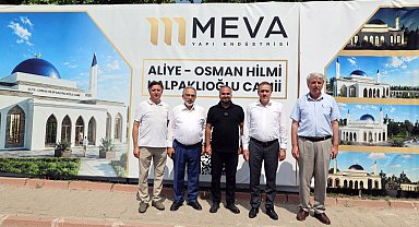 Kayseri Talas'ta hayırseverlerden cami inşaatı