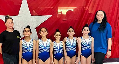 Kayserili cimnastikçi kızlar SEM barajını geçti