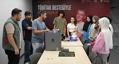 KBÜ'de lise öğrencileri dijital üretim ve yapay zeka eğitimi alıyor