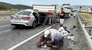 Kemikli Rampaları'nda feci kaza: 1 ölü, 8 yaralı