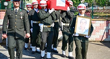 Kıbrıs Gazisi son yolculuğuna uğurlandı