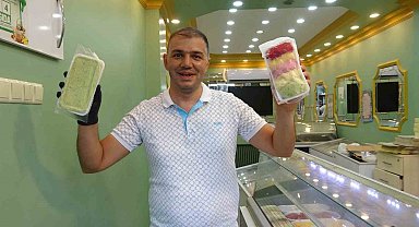 Kilosu 400 lira, topu 10 lira: Kilisli dondurmacıdan topu 400 liraya satılan dondurmaya tepki