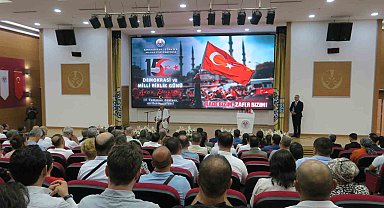 Kırgızistan'da 15 Temmuz şehitleri anıldı