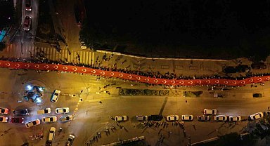 Kırıkkale 15 Temmuz'da tek yürek oldu: Binlerce vatandaş demokrasi yürüyüşünde buluştu