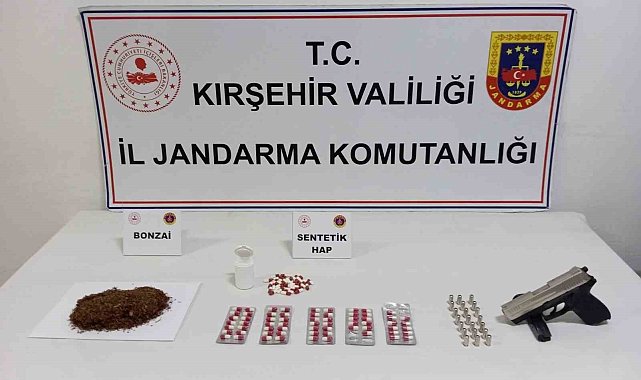 Kırşehir'de uyuşturucu operasyonu