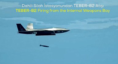 KIZILELMA dahili mühimmat yuvasından ilk atış testlerini başarıyla tamamladı