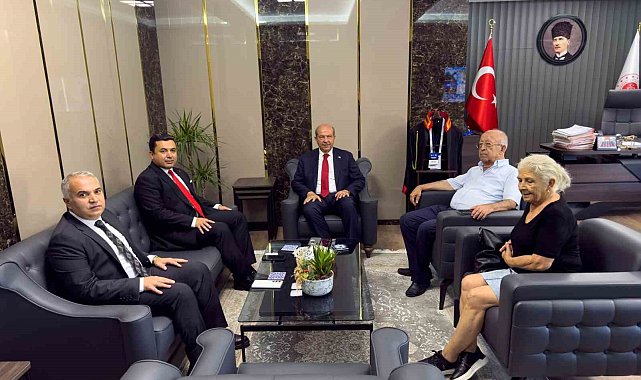 KKTC 5. Cumhurbaşkanı Tatar, Anamur Adalet Sarayını ziyaret etti