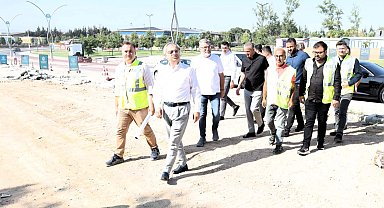 Kocaeli Büyükşehir Genel Sekreteri'nden Gebze'deki stratejik projelere yerinde inceleme