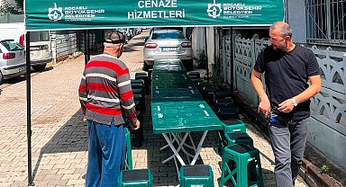 Kocaeli Büyükşehir'den acıyı paylaşan yükü hafifleten hizmet