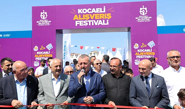Kocaeli Gebze'de Alışveriş Festivali coşkusu