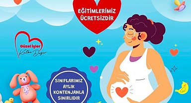 Kocaeli İzmit'te anne adaylarına büyük destek