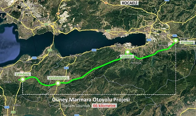 Kocaeli-Yalova Otoyolu'nda kritik eşik aşıldı