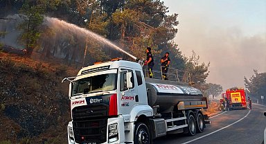 Kocaeli'den Balıkesir'e yangın desteği