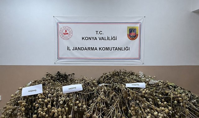 Konya'da jandarmadan uyuşturucu operasyonları: 5 tutuklama