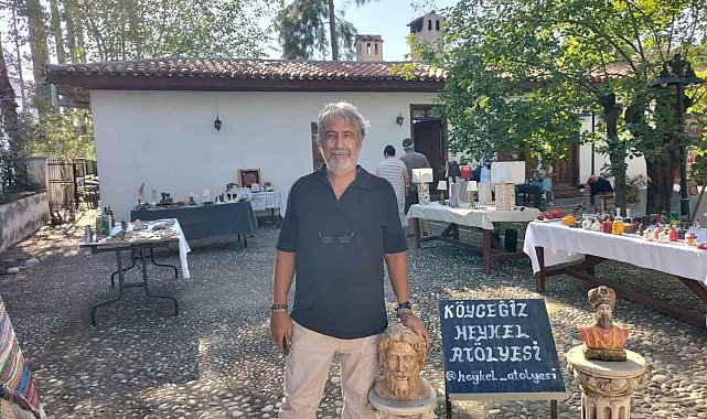 Köyceğiz'de heykel sergisi açıldı