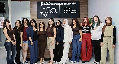 Küçükçekmece Belediyesi güzel sanatlar öğrencilerinden gururlandıran başarı