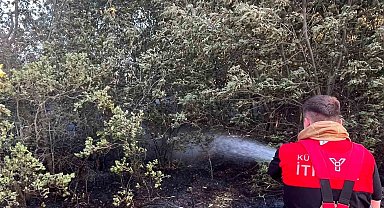 Kütahya OSB İtfaiyesi, Beşkarış ve Aydınlar köyü yangınlarında görev aldı