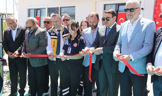 Kütahya OSB'nin destekleriyle yapılan 112 Acil Sağlık Hizmetleri İstasyonu hizmete açıldı