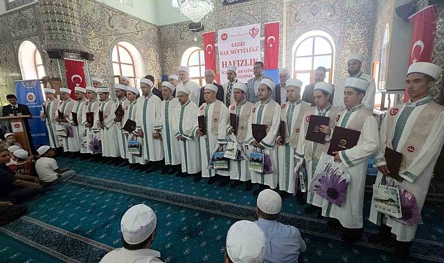 Kütahya'da 15 hafız için icazet merasimi