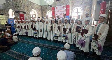 Kütahya'da 15 hafız için icazet merasimi