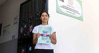 LGS'de Tarsus birincisi Mersin Büyükşehir Belediyesi kurs merkezinden