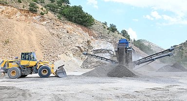 Malatya'da mobil konkasörler devrede