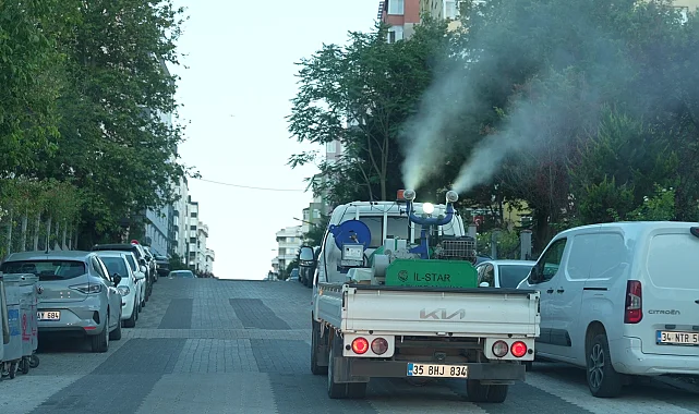 Maltepe'de ilaçlama çalışması hız kesmiyor