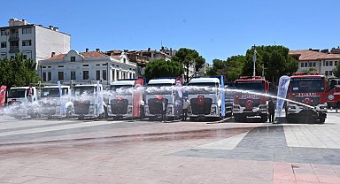 Manisa Büyükşehir'in araç filosuna 350 milyon TL'lik güç takviyesi