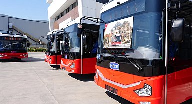 Manisa'nın ulaşım filosunu 15 yeni otobüs