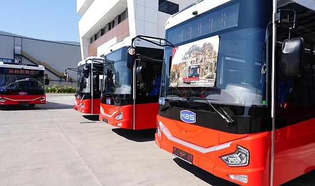 Manisa'nın ulaşım filosunu 15 yeni otobüs