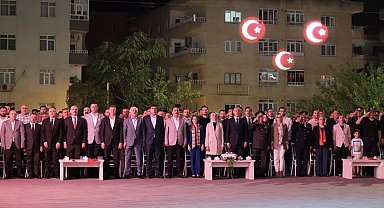 Mardin'de 15 Temmuz Demokrasi ve Milli Birlik Günü anma programı düzenlendi