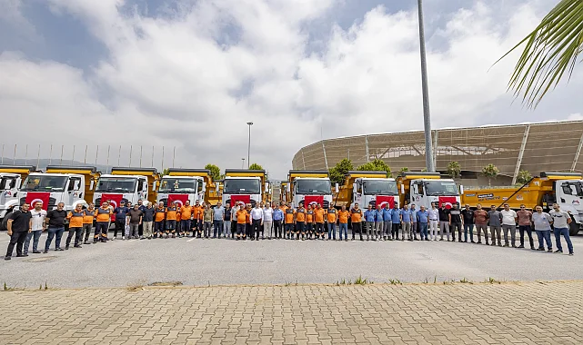 Mersin Büyükşehir'den araç filosuna dev yatırım