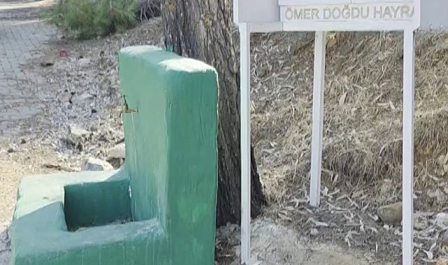 Mezarlıktaki muslukları çalan hırsızlara vatandaştan tepki