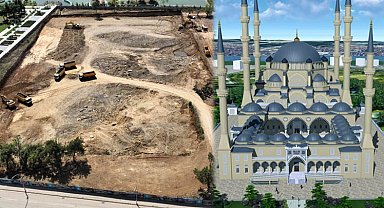 Millet Bahçesi'ne 10 bin kişilik cami