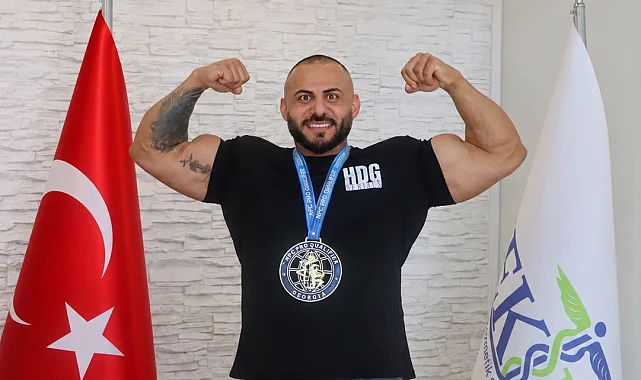 Milli sporcu Ahmet Koç dünya üçüncüsü oldu
