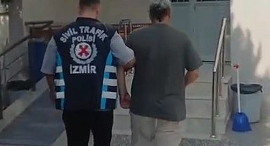 Motosikletliyi darbeden trafik magandası yakalandı, ceza yağdı